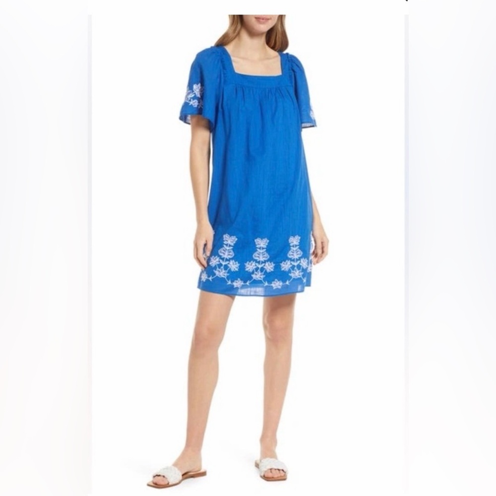 Draper James Blue Dress
